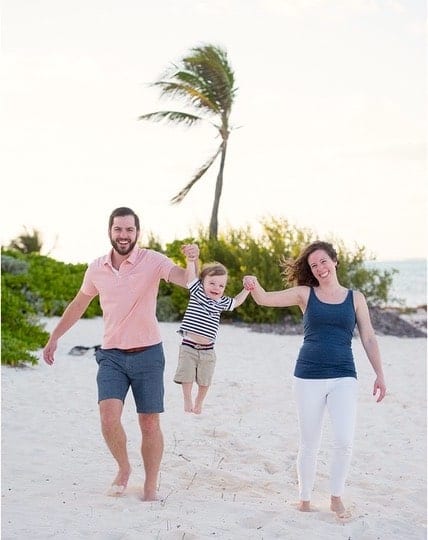 Family photos in Grand Cayman